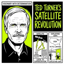 Episode artwork for Ted Turner's Satellite Loophole That Built Cable News